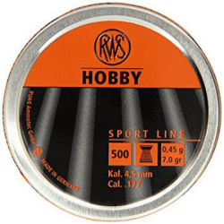 RWS Hobby 4,5mm 0,45g 500st