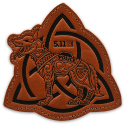 5.11 Tactical Embossed Celtic Police Dog Patch