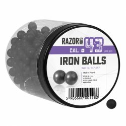 RazorGun Iron Balls .43 - 200st