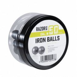 RazorGun Iron Balls .50 - 50st