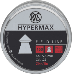 RWS Field-L Hypermax Blyfri 5,5mm 0,64g 150st